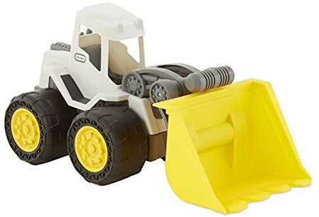 Little Tikes Dirt Diggers 2-in-1 Ruspa, Divertente, Design Realistico, Per Giocare al Chiuso e all’Aperto, Ore di Gioco Attivo, Per Bambini dai 2 Anni in Su, Braccio Frontale