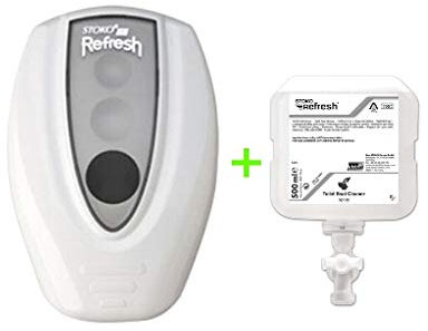 STOKO Refresh® Set | Dispenser + Toilettensitzreiniger 500 ml Flasche