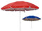 Si.Trade s.r.l. Ombrellone Mare Spiaggia Leggero Interno Argento Protezione UV50 180 cm Rosso Blu