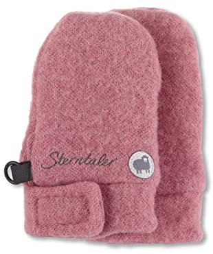 Sterntaler Baby - Mädchen Fäustel Pur Wolle Fäustlinge, Rosa, 1