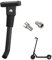 Yungeln Scooterständer Standfuß Seitenständer Scooter Ersatzteile Kompatibel für Xiaomi 1S / M35 / Pro 2 Scooter - Schwarz