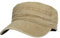 Jarseila Herren Baumwolle Flat Top Army Kappe Unisex Military Kappe Vintage Schirmmütze Baseballmütze Sommer, Unifarben, Verstellbar, Khaki