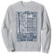 Seinfeld New York Map Sweatshirt