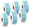 BETCKEY - 6 Rollen Blau Mehrzwecketiketten Kompatibel mit DYMO 11355(S0722550), 19mm x 51mm, 3000 Farbige Etiketten für LabelWriter 450, 4XL NICHT passend 550 oder 5XL
