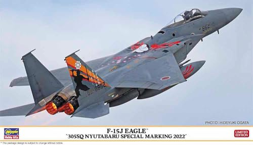 Hasegawa 2442 1/72 F-15J Eagle, 305SQ Nyutabaru Special Marking2022 Model Kit, Multi-Colour