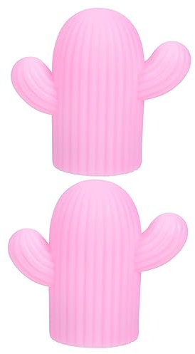 BESTonZON 2pièces Lampe De Nuit Tactile Forme De Cactus Luminaires Décoratifs Pour Chambre à Coucher Ambiance Douce Et Pour Décoration De Fête Et