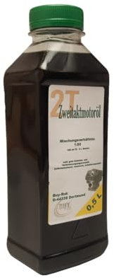 Buy-Ruk Vollsynthetisch Öl Zweitakt Motorenöl 2 Takt Motoröl Öl 0,5 Liter Grün an Motorsäge Kettensäge Baseh