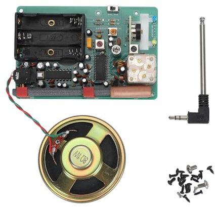 DIY Radio Kit, AM FM Soldering Project Radio Module DIY Kit, Sound Power Amplifier CXA622P, Support Automatic Switching and Manual Switching, for DIY Radio Enthusiast 4.5V
