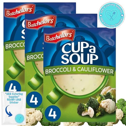 Broccoli & Cauliflower Batchelors Cup a Soup - (4 Sachets) 101g x3
