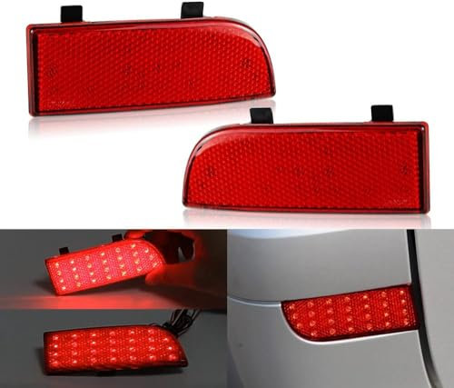 Auto Rückleuchten für Mercedes Benz Vito Viano W639 2003-2014,Anhänger Rücklicht Kontrollleucht,Multifunktion Heckleuchten Leuchten,A/Red