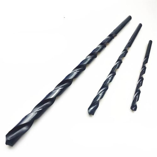 Herramientas 4 mm-16 mm x 400 mm OAL HSS M2 Brocas helicoidales largas de óxido negro for trabajar metales, acero de aleación y hierro fundido, 1 pieza(15mm 1pc)