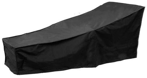 1 funda para tumbona de jardín, funda protectora impermeable y resistente al invierno | Múltiples Tumbona de lona Oxford 210 D para tumbona, funda resistente para tumbona de jardín, ratán, terraza