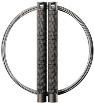 RPM Comp4 - Premium-Springseil - Aluminiumgriffe - Double Unders | Verstellbare Länge und schnelle Rotation für Functional Fitness und vielseitige Fitness-Workouts für Profis.