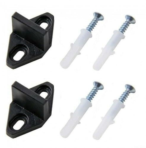 Barn Door Stability Solution 2410pcs Sliding Floor Guides Made from Nylon Material (2pc)