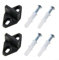 Barn Door Stability Solution 2410pcs Sliding Floor Guides Made from Nylon Material (2pc)
