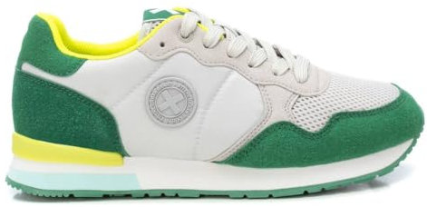 XTI - Zapatilla Mujer Verde - Calzado Cómodo y Versátil - Moda Casual - Modelo 14406108 (Talla 39)