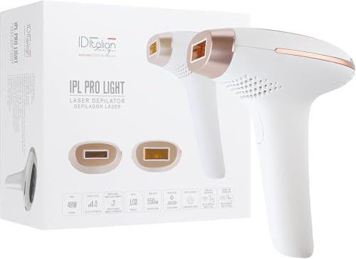 Postquam - Depilatore Laser Infinium Pro - Epilazione Permanente - Tecnologia IPL - 500.000 Impulsi - 5 Livelli di Intensità - Sicuro, Indolore, Ergonomico - Corpo e Viso - Area 3 cm²
