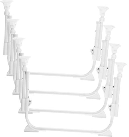 NUOBESTY 2paires Table Pliables u avec Fixation Autobloquante Et Antidérapante De Remplacement pour Bureau De Lit Et Table Pliables