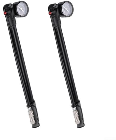 T Shape Handle High Pressure Pump for Shock Absorbers and Electric Bicycle Tires (B)