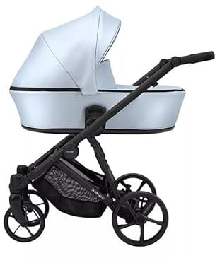 Arizo14 Baby Blue Eco Kinderwagen Rahmen schwarz