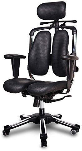 Hara Stuhl® - Bürostühle ergonomisch - NWL - gesundes & langes Sitzen bis zu 12H - INNOVATIVER Bürostuhl ergonomisch - Office Chair - von 1,50m bis 1,95m - Druckentlastung der Bandscheiben