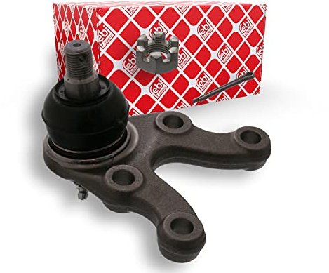 febi bilstein 41239 Traggelenk mit Kronenmutter und Splint, 1 Stück | Kompatibel mit: MITSUBISHI L 300 III Bus, L 300 III Kasten