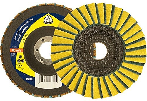 Klingspor 312561 SMT 850, Combi-Schleifmop Scheibe Spezial, Verpackungseinheit 5, 125X22,23, 120, 5