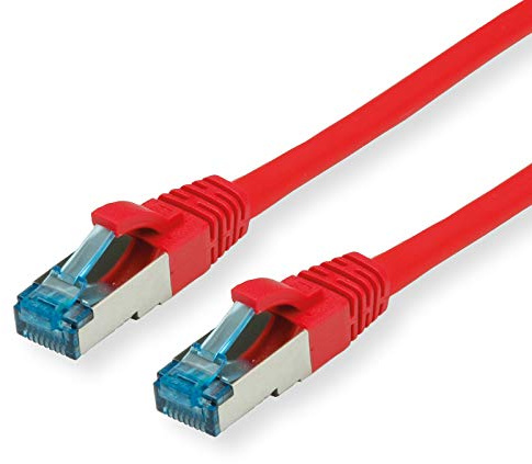 Value | S/FTP Patch Cord Cat.6A | Red | 0.5 m