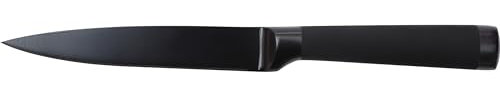BERGNER Black Blade Universalmesser, Schwarz, 12,5 cm