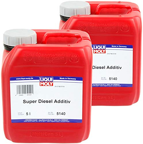 2x Liqui Moly 5140 Super Diesel Additiv Fuel Additive 5 Litres