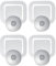 Wicked Chili 4er Set Parkausweis Auto Halterung Windschutzscheibe mit 30mm Saugnapf, Kartenhalter, Parkscheinhalter, Parkausweishalter, Kartenhalter Autoscheibe (Made in Germany) transparent, 4X