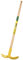 Leborgne Serfouette panne et fourche pour enfant, Longueur du manche 70 cm, Tête en plastique/Manche en bois PEFC, Couleur aléatoire (Jaune ou Rouge)
