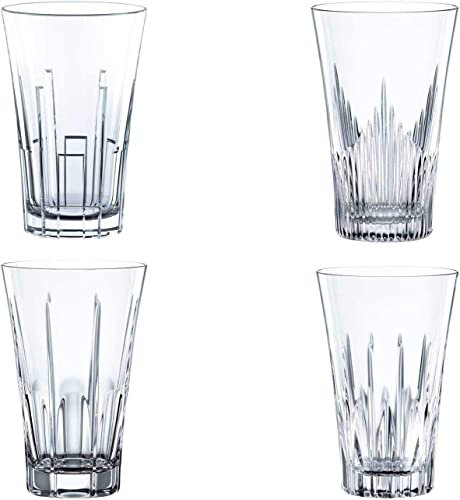 Spiegelau & Nachtmann, 4-teiliges Longdrinkgläser-Set, Kristallglas, 405 ml, Classix, 103245