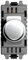 BG Dimmer Module, 2 Way, 400w Push Chrome