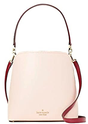 Kate Spade Darcy Umhängetasche aus Leder, groß, Pink