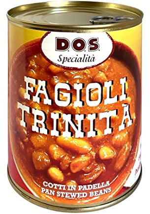Fagioli Trinità in Sugo Pronto 800g | Artigianali dell'Umbria | Tradizione Umbra | Fagioli in Lattina | Confezione Famiglia