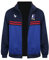 Funhoo Herren Ted Jacke Jason Sudeikis Mantel Fußball Trainer Coach Blau Sport Freizeit Trainingsanzug für Erwachsene (XL)