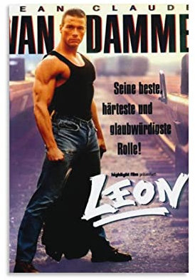 Rudd Jean Claude Van Damme Poster, Wandkunstdruck, Retro, ästhetische Raumdekoration, Malerei, Leinwand, Poster für Zuhause und Büro, 40 x 60 cm