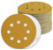 Disque Poncage 125mm Grain 120 Papier Poncer 100pcs Disques Abrasif pour Ponceuse Excentrique Papier de Verre