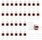 30pcs 2ml Dropper Bottle,Empty Mini Bottles with 3pcs Dropper Pipettes Golden Aluminum Alloy Cap,Refillable Small Sample Vials Container for Essential Oils Perfume Cosmetic Liquid