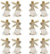 Ostern Holzklammern, Osterhase Deko Holz, Osterdekoration, Deko Klammern Mini Vintage Holzklammern Klein Mit Figuren Zum Geschenktüten Geschenkanhänger Osternest Korb Mitgebsel Stempel Fotos Karte