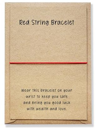 Red String Bracelet, Red String of Fate Bracelet, Protection Bracelet