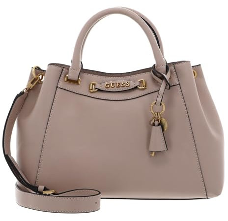 GUESS Emera Girlfriend Satchel Light Beige