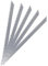 Jig Saw Blade 2pcs Thickness 1.5mm Jigsaw Blade for Cutting Frozen Foot Meat Bone Stainless Steel Reciprocating Saw Blade