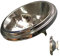 ADZJOY Taza de lámpara halógena AR111 G53 QR111 Taza de Aluminio Blanco cálido AR111 Fuente de luz halógena Taza 12V 35W 50W 75W 100W (Size : 12V 100W 24°)