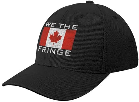 LXCUDXZ Baseball Kappe WE The Fringe Freedom Convoy 2022 Canada Maple Leaf Flag Freedom Liberte Baseball Cap Rugby Sommerhüte Hut für Mädchen Herren Party Geschenk
