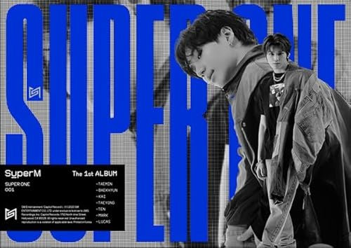 SuperM The 1st Album 'Super One' [Unit B Ver. - LUCAS, BAEHKYUN, MARK]