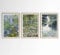 Hodge Creations Monet Water Lilies Set of 3 Unframed A5 Prints Wall Art Exhibition Decor Picture Poster New Gift Present SELECT SIZE BELOW A5 A4 A3