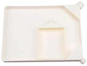 2 Pack Craft Bead Dispenser Tray Bead Funnel Tray Bead Sorting Tray Bead Pouring Tray Suitable for Beadwork Enthusiasts