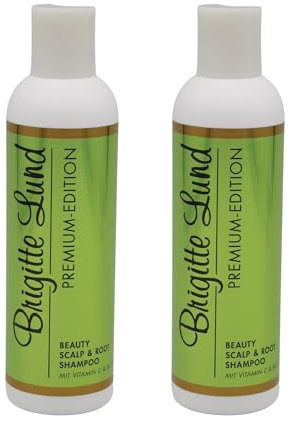 Brigitte Lund Hair Beauty Beauty Scalp & Root Shampoo 2x200ml - mit Vitamin C und Biotin